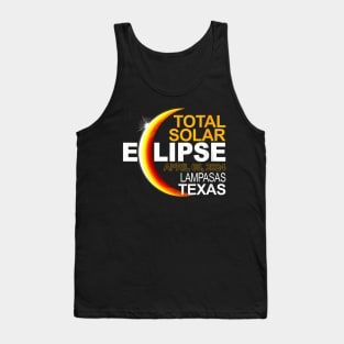 Wos Lampasas Texas Total Solar Eclipse April 8 2024 Tank Top